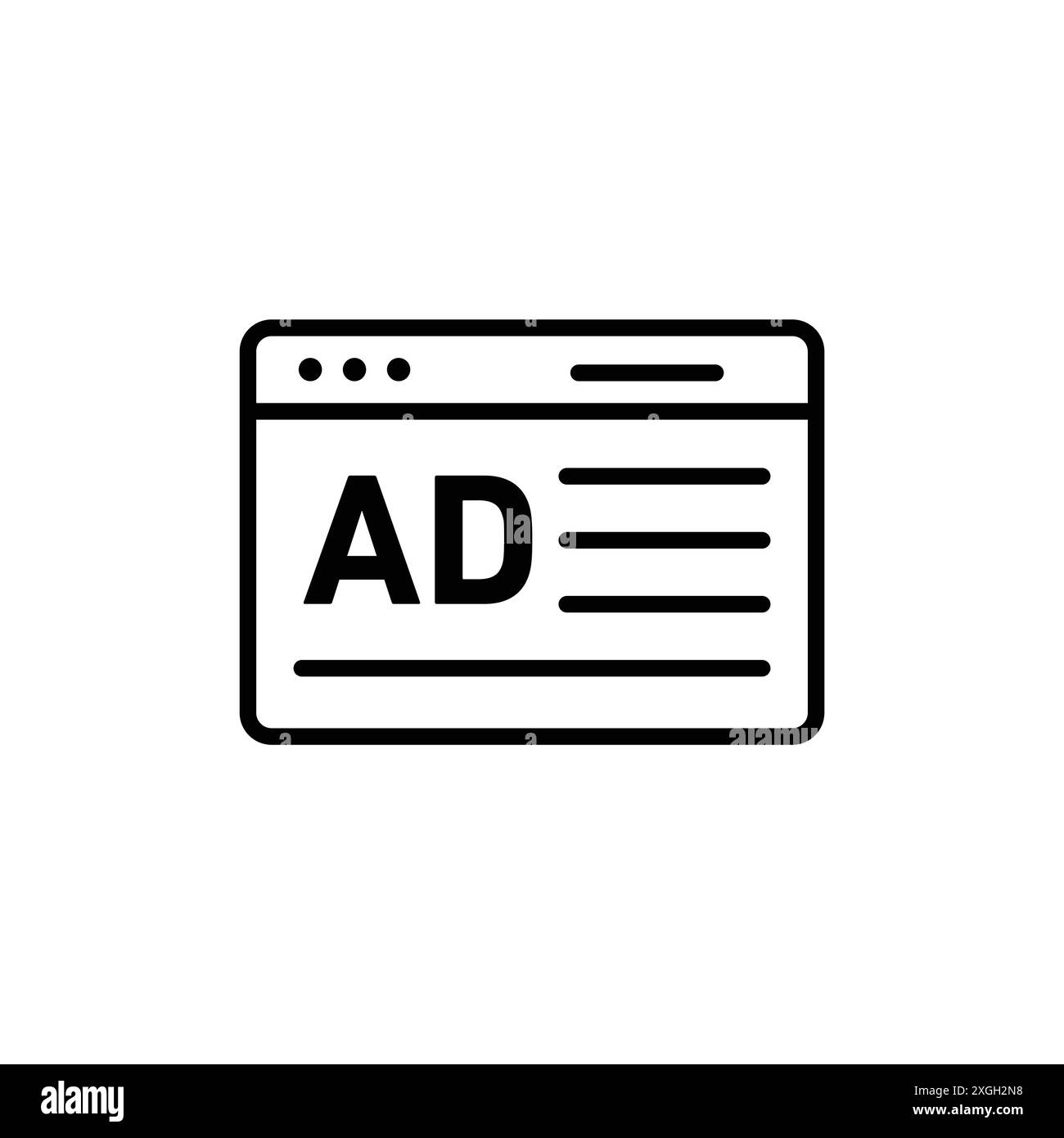 Collection d'ensemble de logo de vecteur d'icône publicitaire ou groupe de pack groupé Illustration de Vecteur