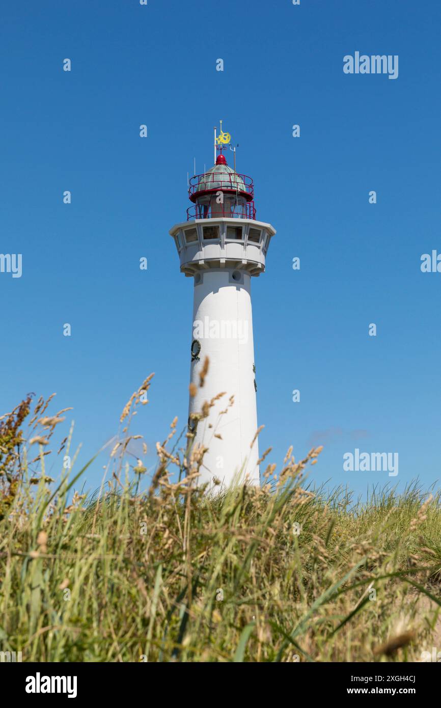 Phare JCJ van Speijk à Egmond aan Zee, Noord-Holland, pays-Bas Banque D'Images