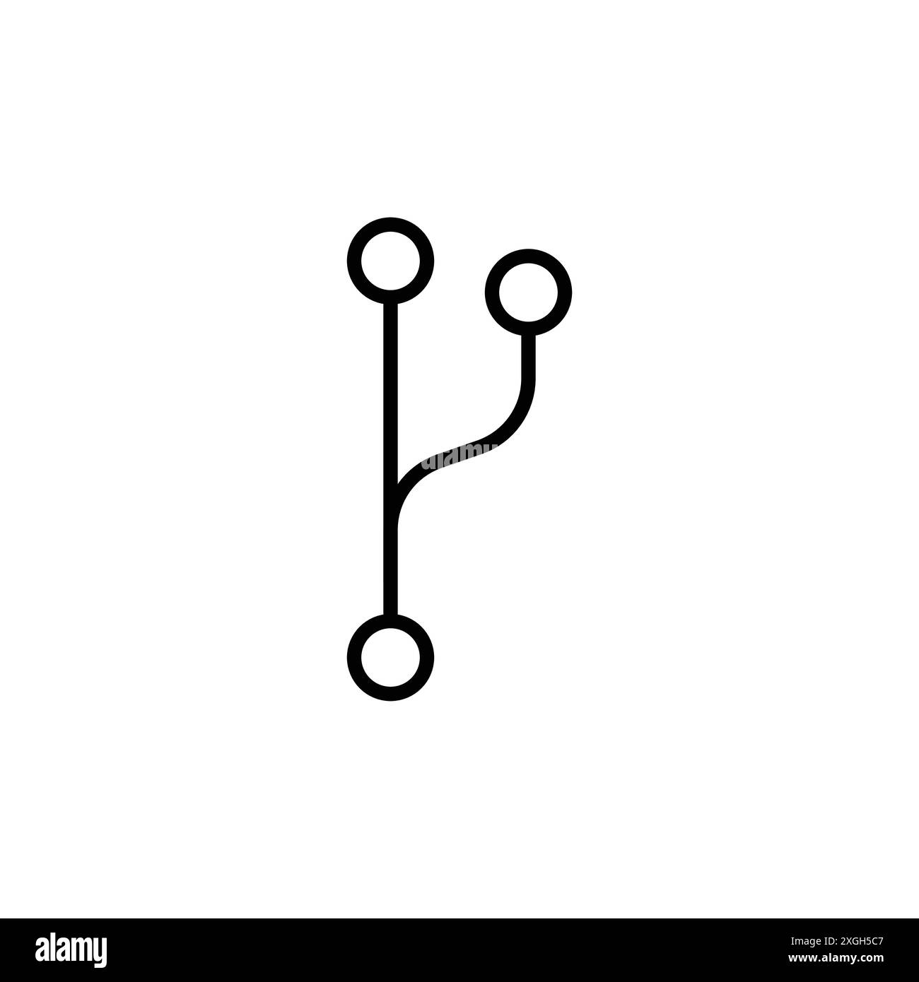 Collection de logo de vecteur d'icône de branche de code ou groupe de pack groupé Illustration de Vecteur