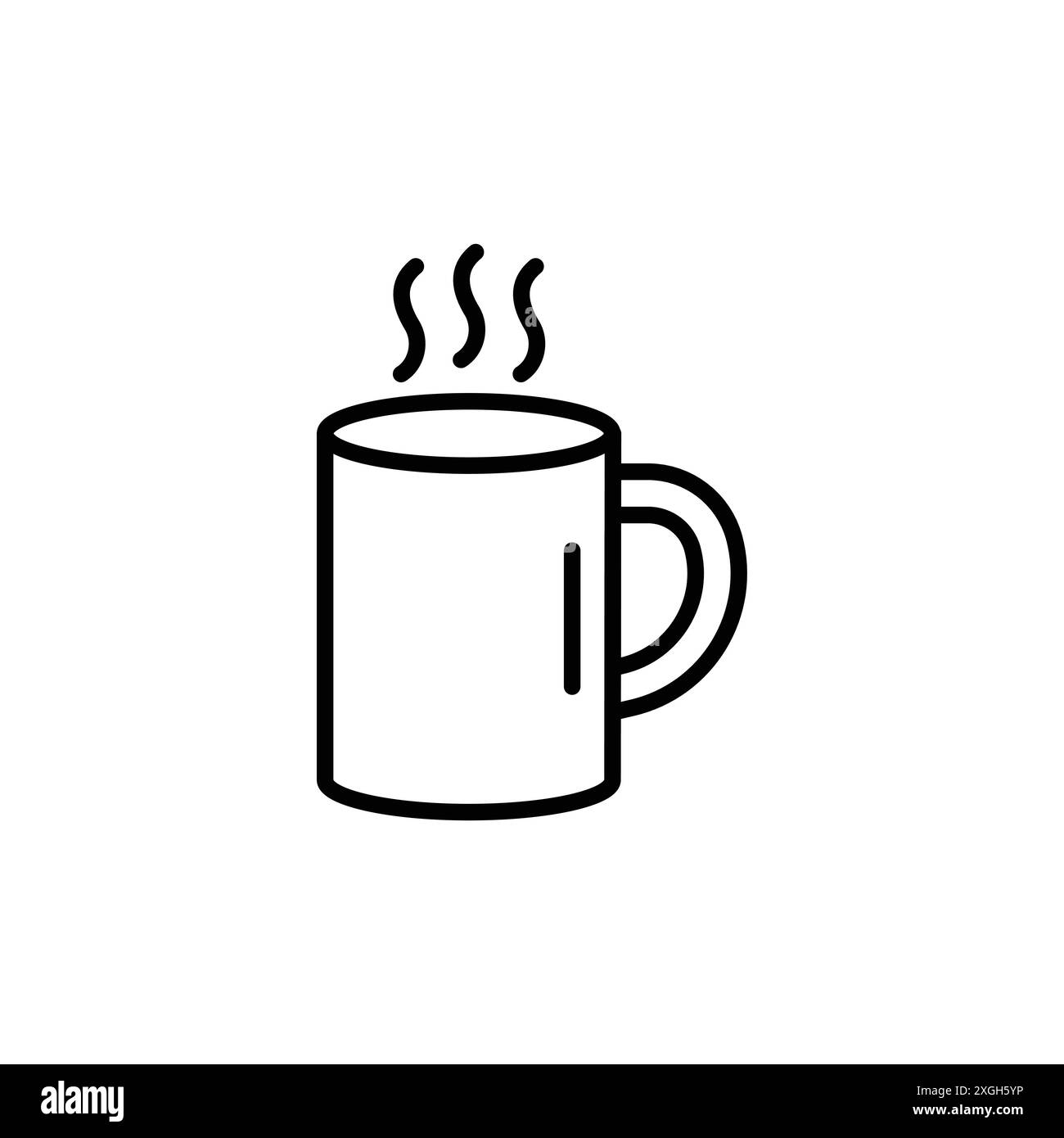 Collection d'ensemble de logo vectoriel d'icône de tasse de café chaud ou groupe de paquet de paquet Illustration de Vecteur