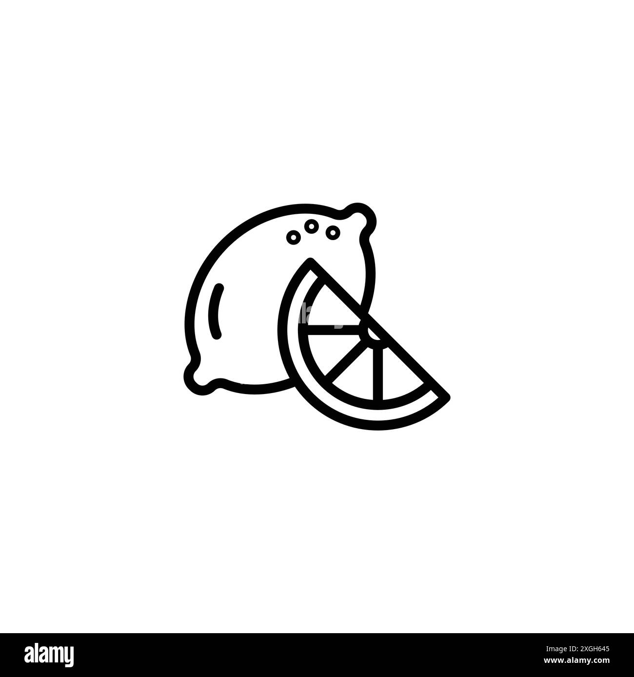 Collection d'ensemble de logo vectoriel d'icône de citron ou groupe de pack de paquet Illustration de Vecteur