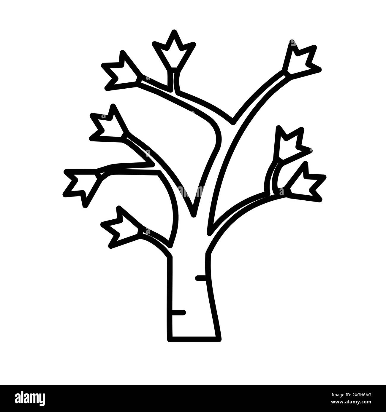 Collection de logo vectoriel d'icône d'arbre Joshua ou groupe de pack de paquet Illustration de Vecteur Collection de logo vectoriel d'icône d'arbre Joshua ou groupe de pack de paquet Illustration de Vecteur