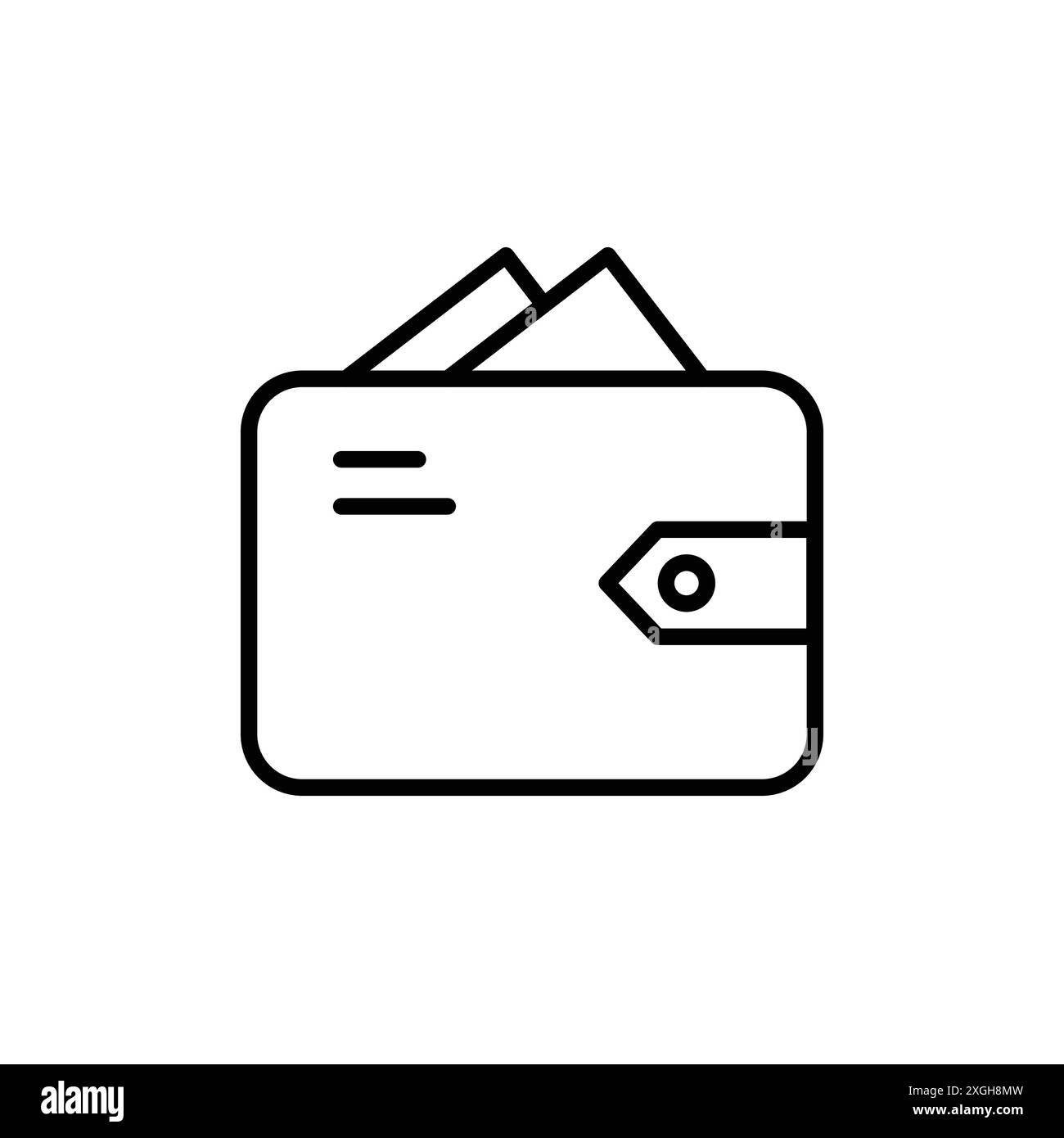 Collection de logo vectoriel d'icône de portefeuille ou groupe de pack de paquet Illustration de Vecteur