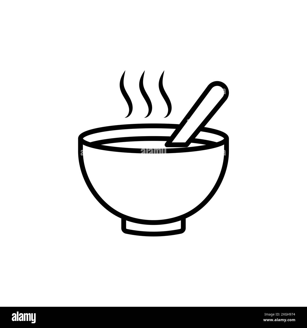 Collection de logo vectoriel d'icône de soupe ou groupe de pack de paquet Illustration de Vecteur
