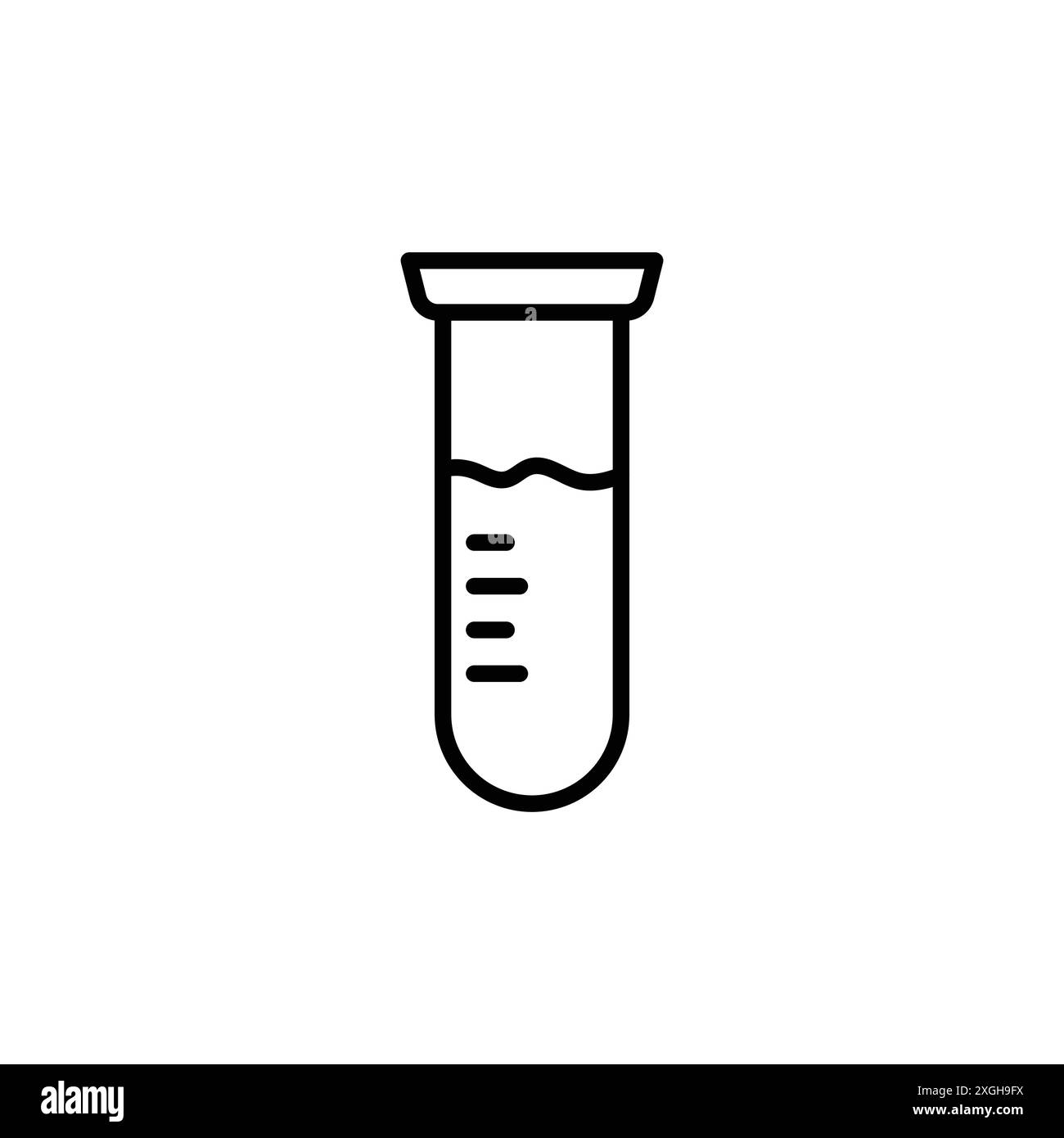 Collection d'ensemble de logo de vecteur d'icône de tube à essai ou groupe de paquet de paquet Illustration de Vecteur