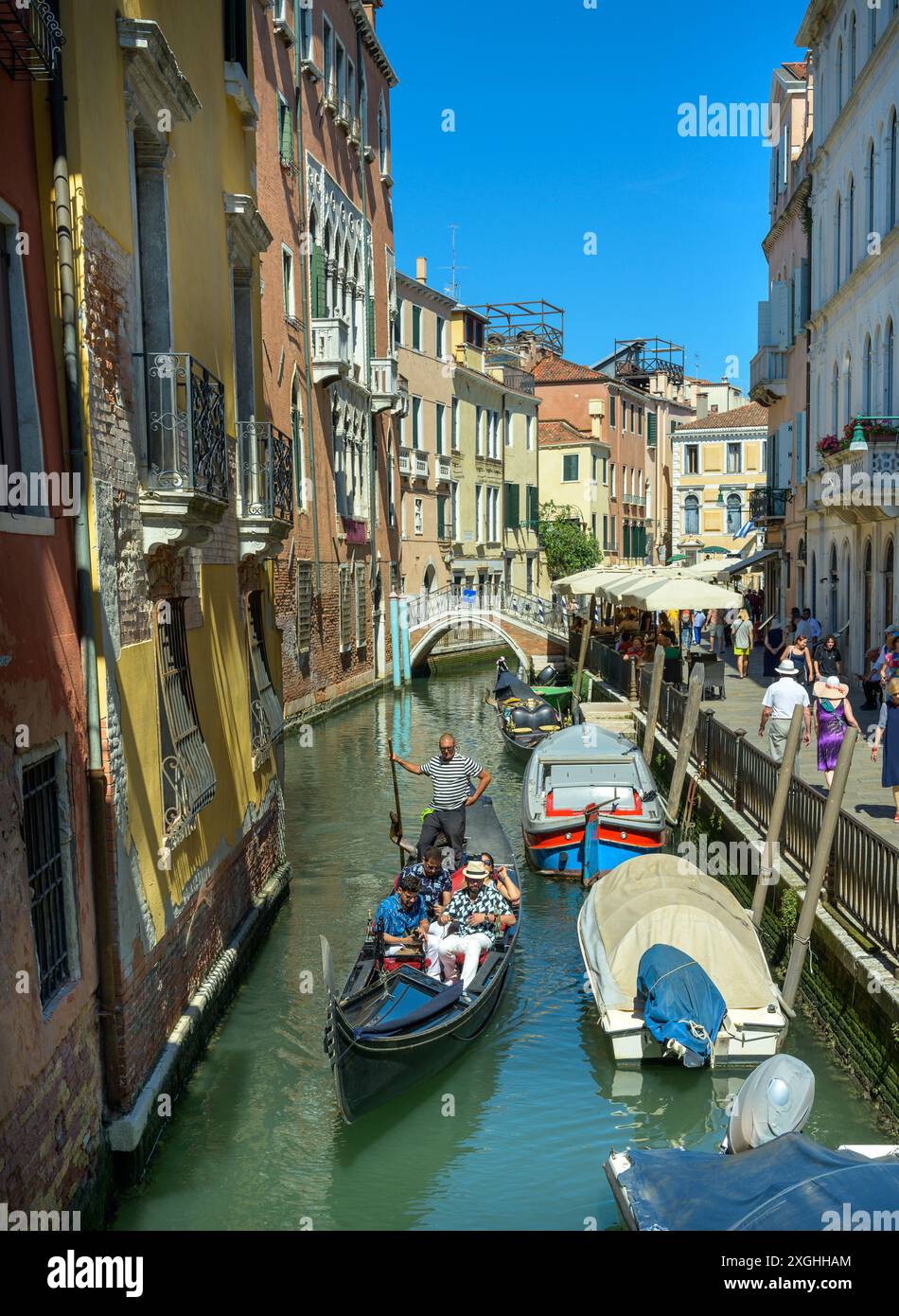 Tourisme à Venise Italie Banque D'Images