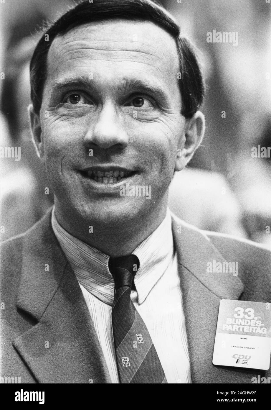 Wissmann, Matthias, * 15,4.1949, politicien allemand (CDU), DROITS-SUPPLÉMENTAIRES-AUTORISATION-INFO-NON-DISPONIBLE Banque D'Images