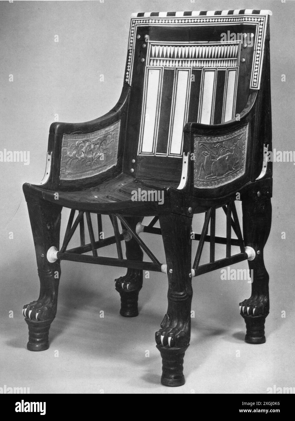 ameublement, meubles, chaise, trône du prince, ébène, incrustations ivoire, plaquées or, AUTORISATION-DROITS-SUPPLÉMENTAIRE-INFO-NON-DISPONIBLE Banque D'Images