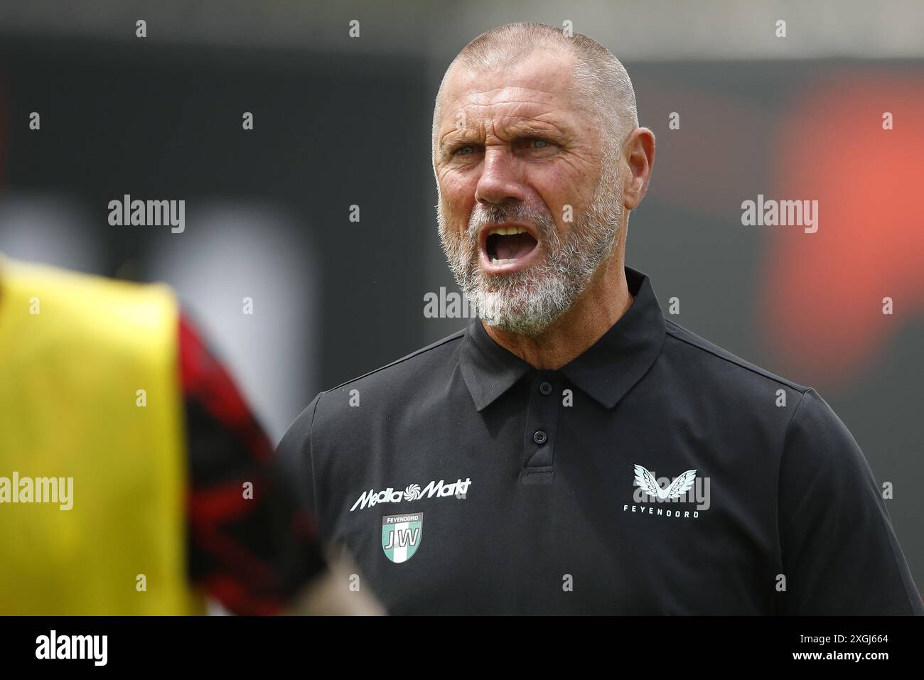 DORDRECHT - entraîneur adjoint de Feyenoord John de Wolf lors du match amical entre le FC Dordrecht et Feyenoord au stade M-scores le 6 juillet 2024 à Dordrecht, aux pays-Bas. ANP | Hollandse Hoogte | BART STOUTJESDIJK Banque D'Images