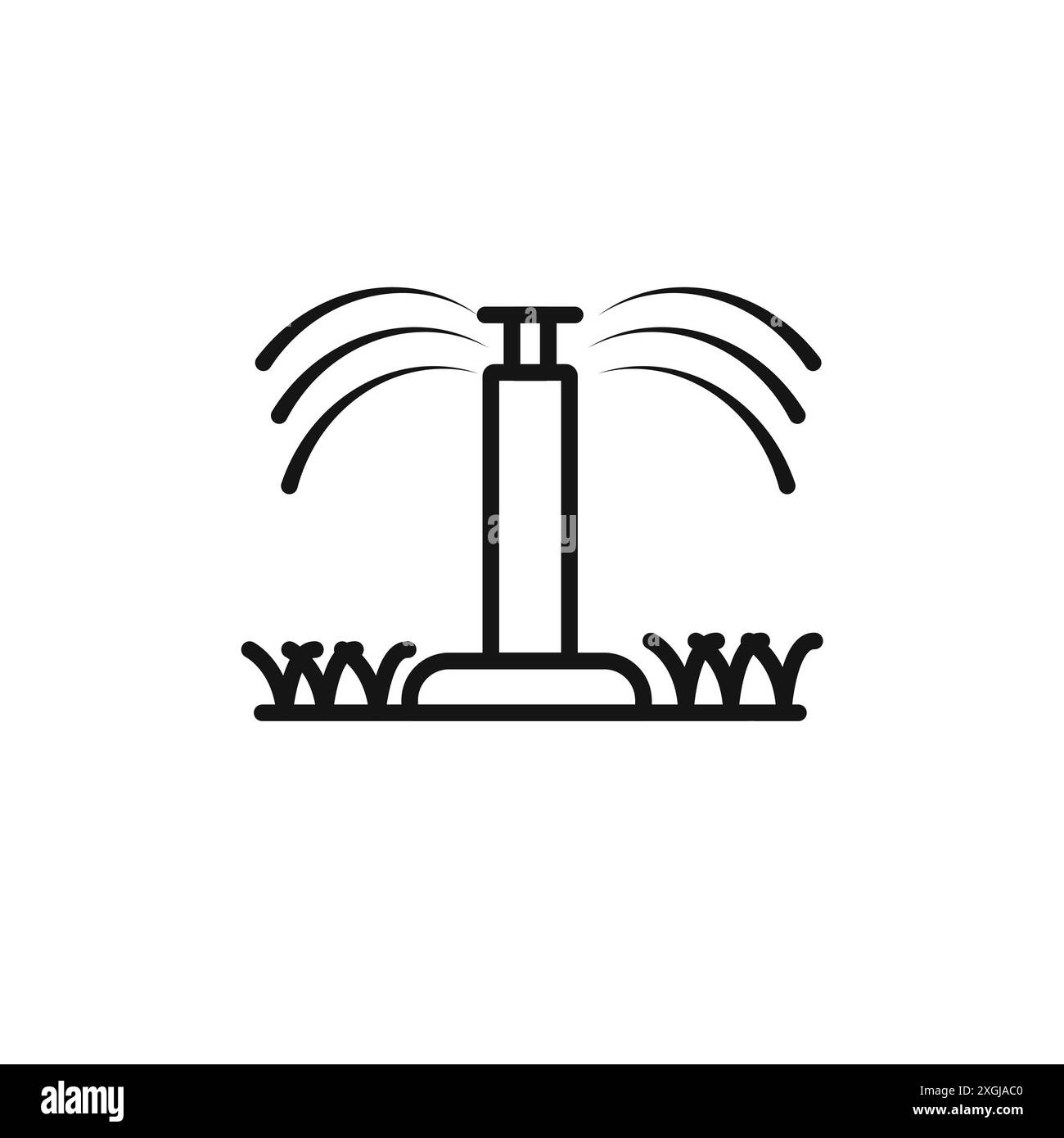 Collection de jeu de logo de vecteur d'icône d'arrosage automatique pour l'interface utilisateur de l'application Web Illustration de Vecteur