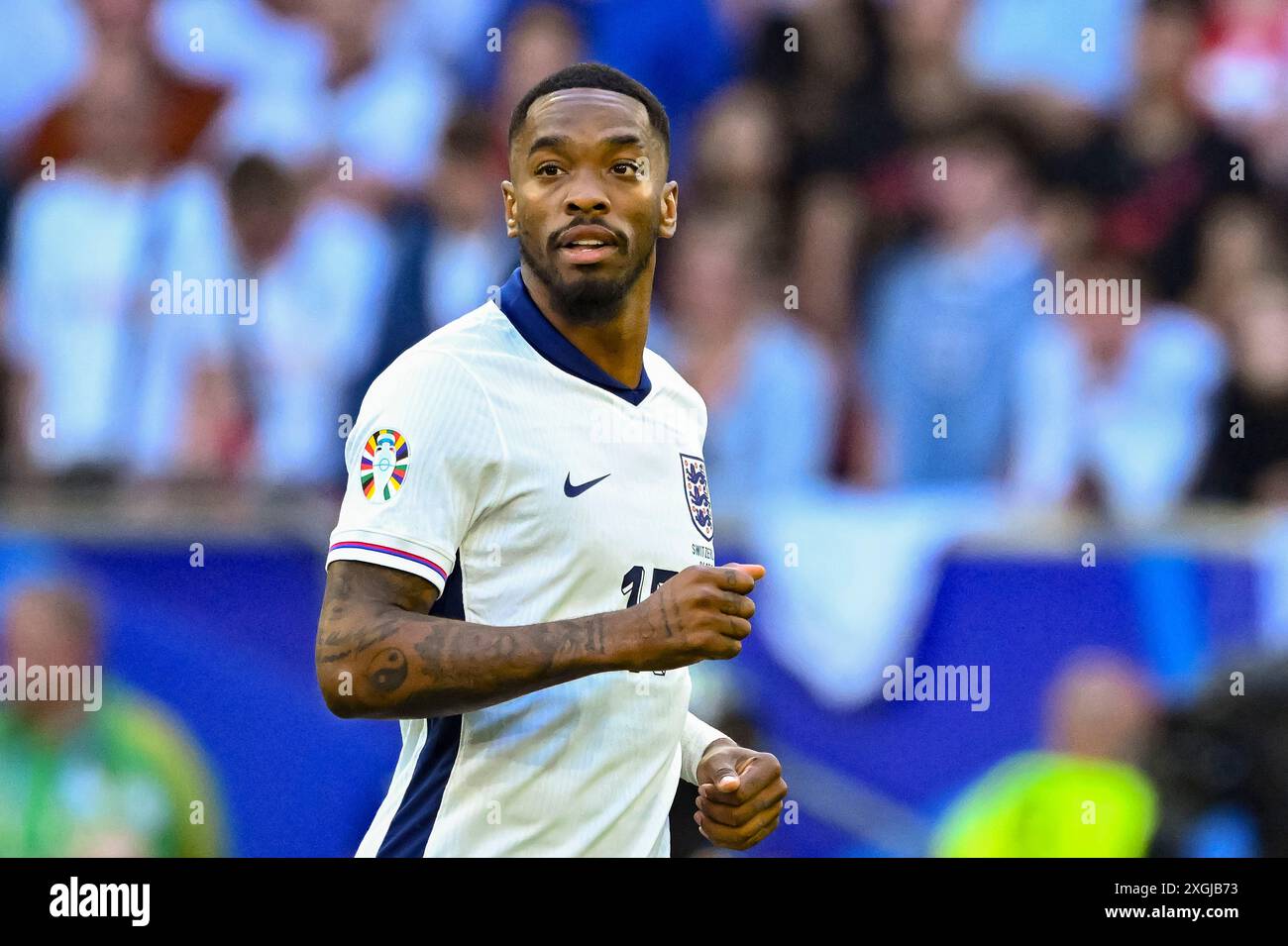 Ivan Toney (Angleterre) lors du match UEFA Euro Allemagne 2024 entre Angleterre 6-4 Suisse à Dusseldorf Arena le 06 juillet 2024 à Dusseldorf, Allemagne. Crédit : Maurizio Borsari/AFLO/Alamy Live News Banque D'Images