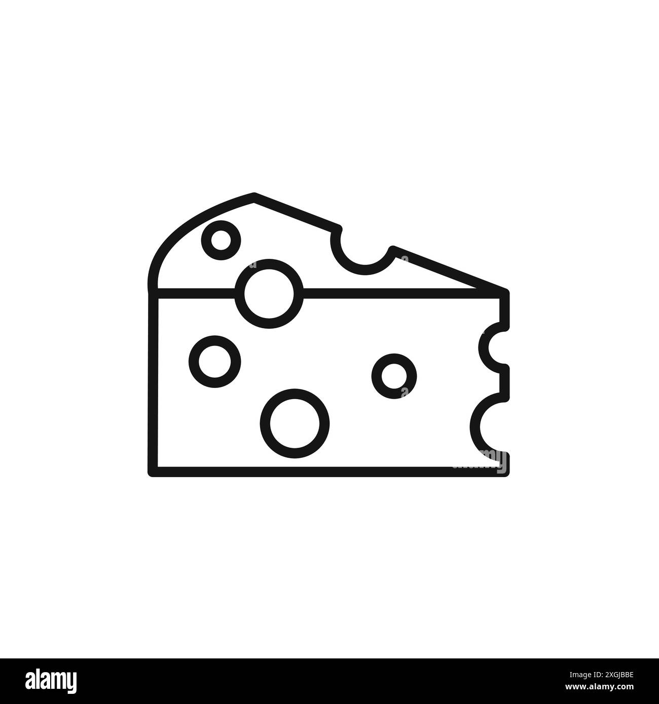 collection de logo vectoriel cheese icon pour l'interface utilisateur de l'application web Illustration de Vecteur