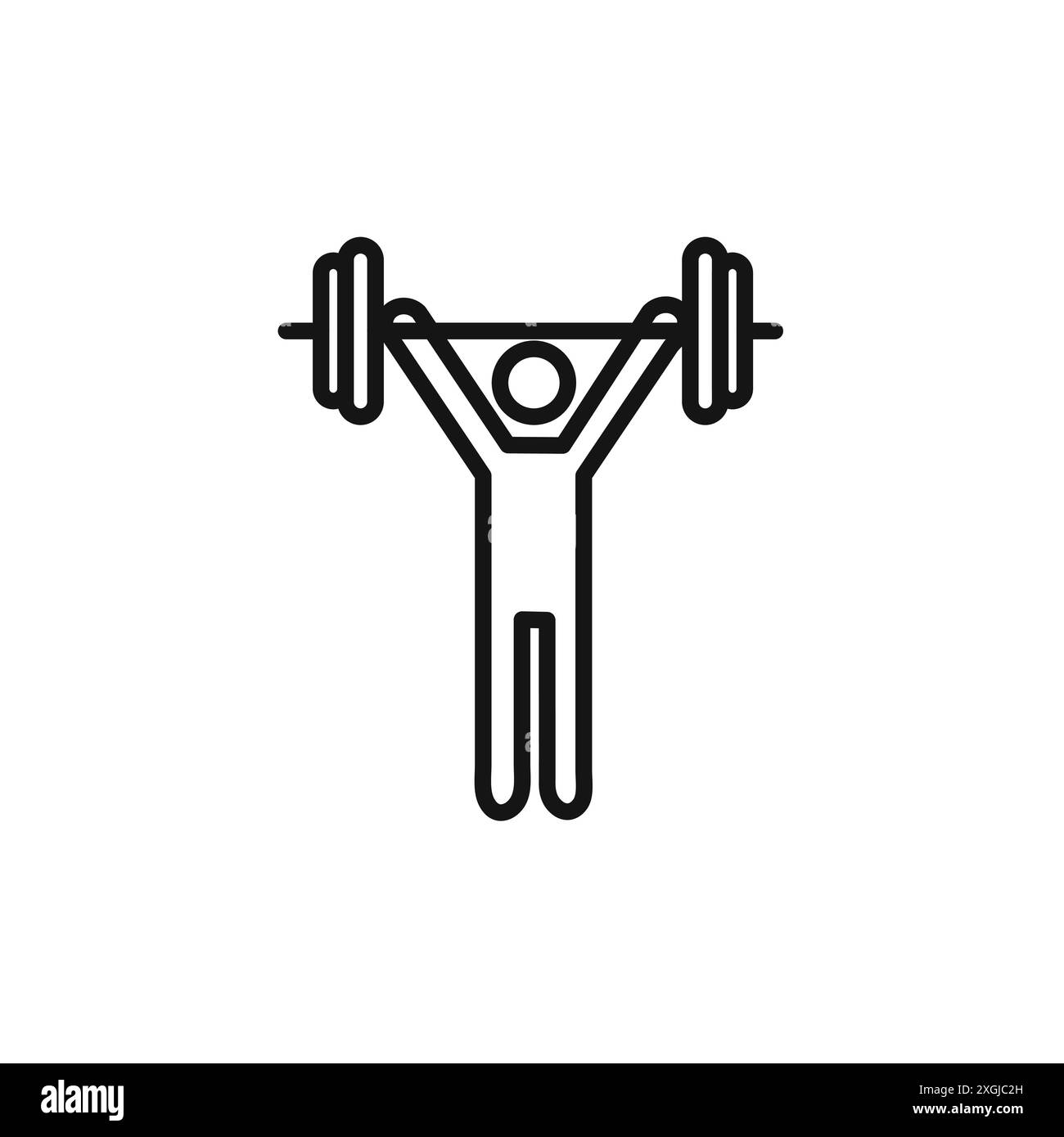 Collection de logo vectoriel d'icône d'exercice de fitness pour l'interface utilisateur de l'application Web Illustration de Vecteur
