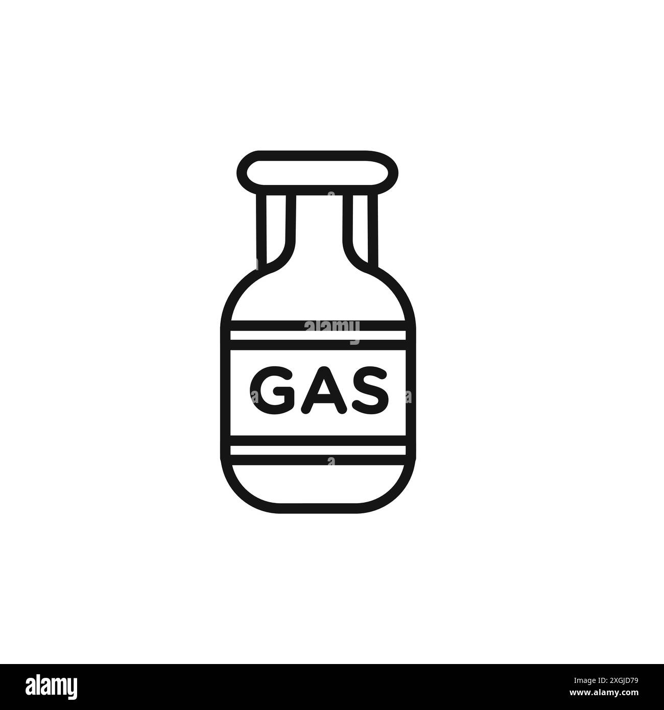 Collection de logo vectoriel d'icône de bouteille de gaz pour l'interface utilisateur de l'application Web Illustration de Vecteur