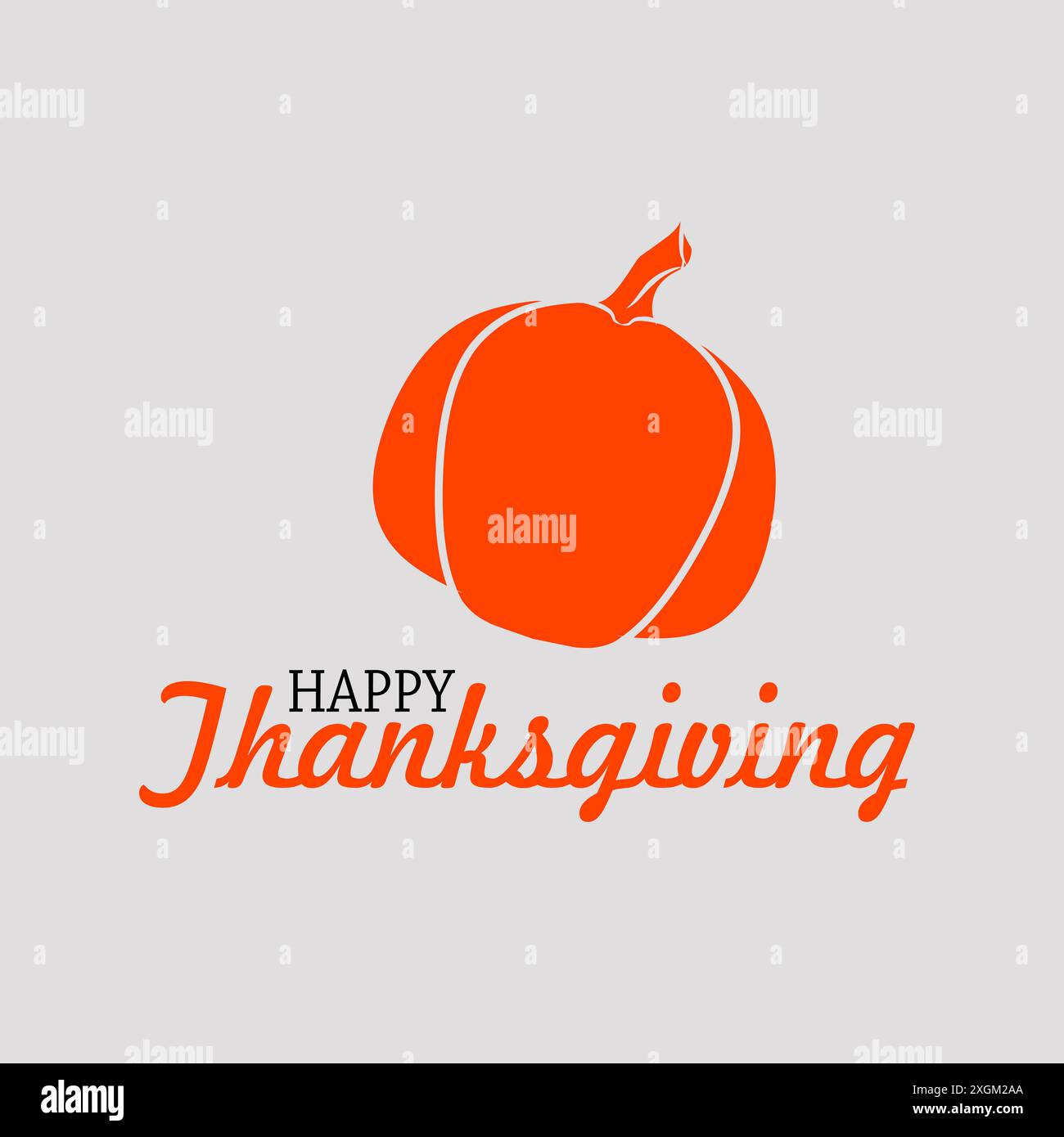 Bonne illustration de fond de Thanksgiving. Affiche de typographie dessinée à la main. Texte, icône ou badge de célébration. Papier peint vectoriel. Illustration de Vecteur