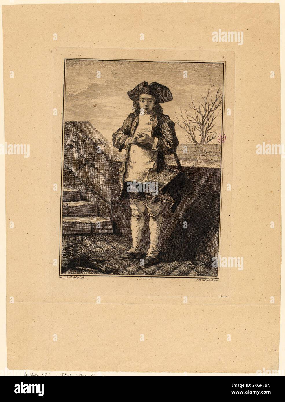 Tilliard, Jean-Baptiste (graveur) | Saint-Aubin, Augustin de (dessinateur) | Basan, Pierre-François (Editeur) | Saint-Aubin, Augustin de (Marchand d'estampes) Banque D'Images