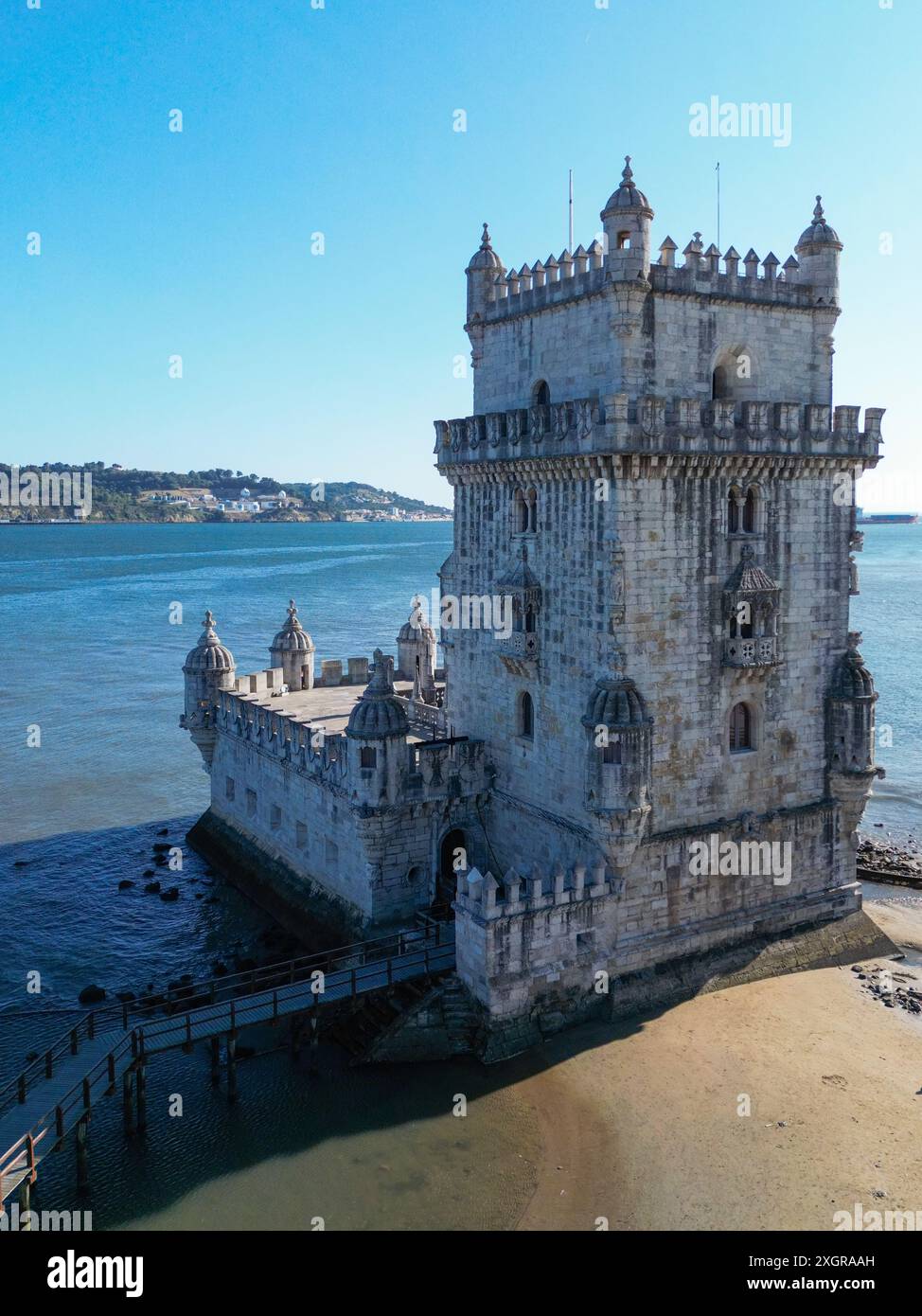 Tour de Belem au Portugal Banque D'Images