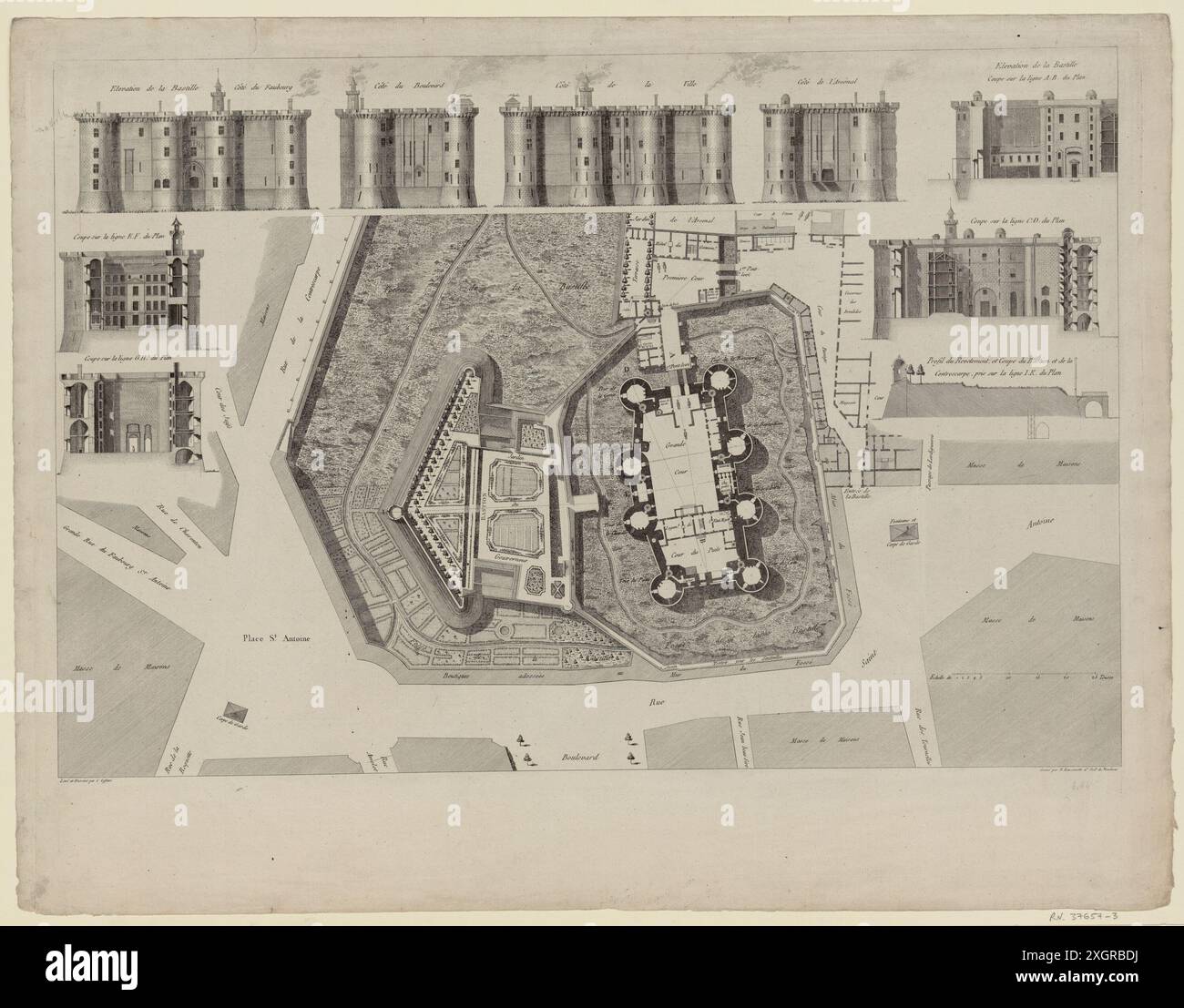 Ransonnette, Pierre Nicolas Banque D'Images