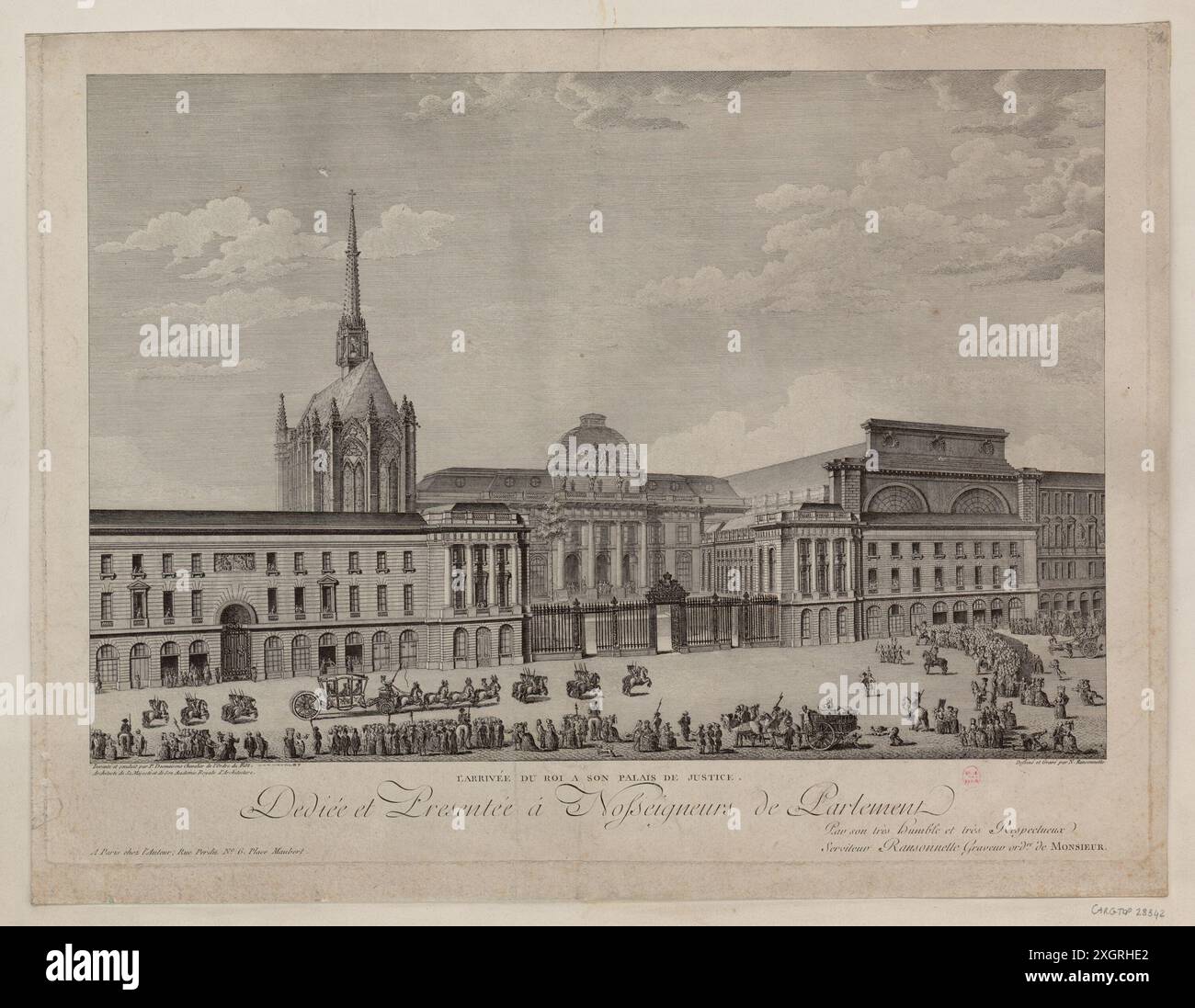 Ransonnette, Pierre Nicolas Banque D'Images