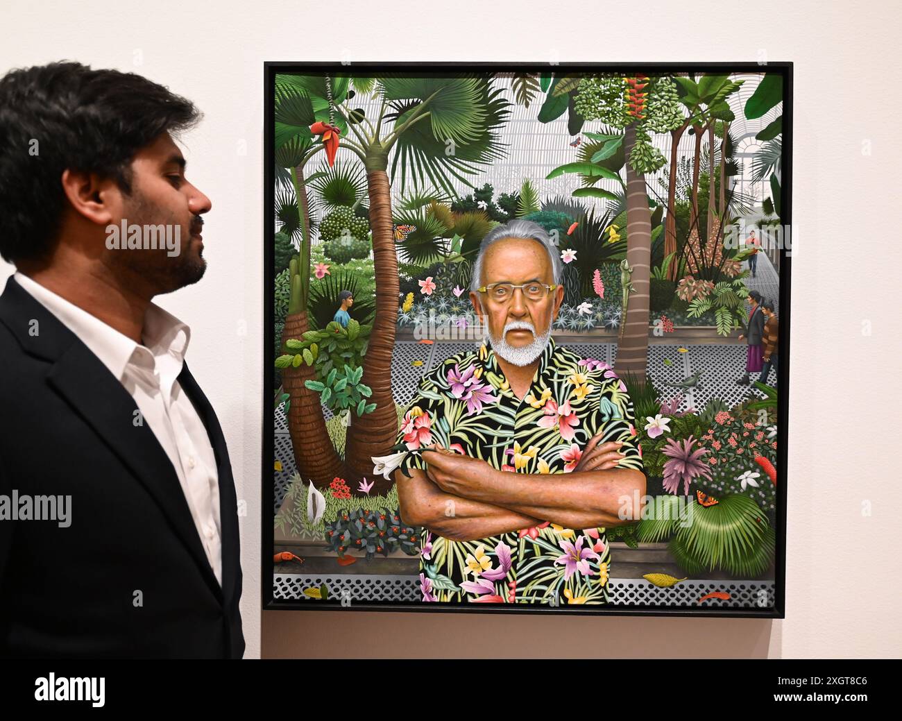 Antony Williams a annoncé comme gagnant du Herbert Smith Freehills Portrait Award 2024 le célèbre concours de peinture de la National Portrait Gallery revient pour sa quarante-deuxième année grâce au soutien du nouveau commanditaire principal, Herbert Smith Freehills. Rebecca Orcutt remporte le Young Artist Award pour son autoportrait Before It’s Ruined (or an Unalized Mean Side). L'exposition est gratuite du 11 juillet au 27 octobre 2024. Banque D'Images