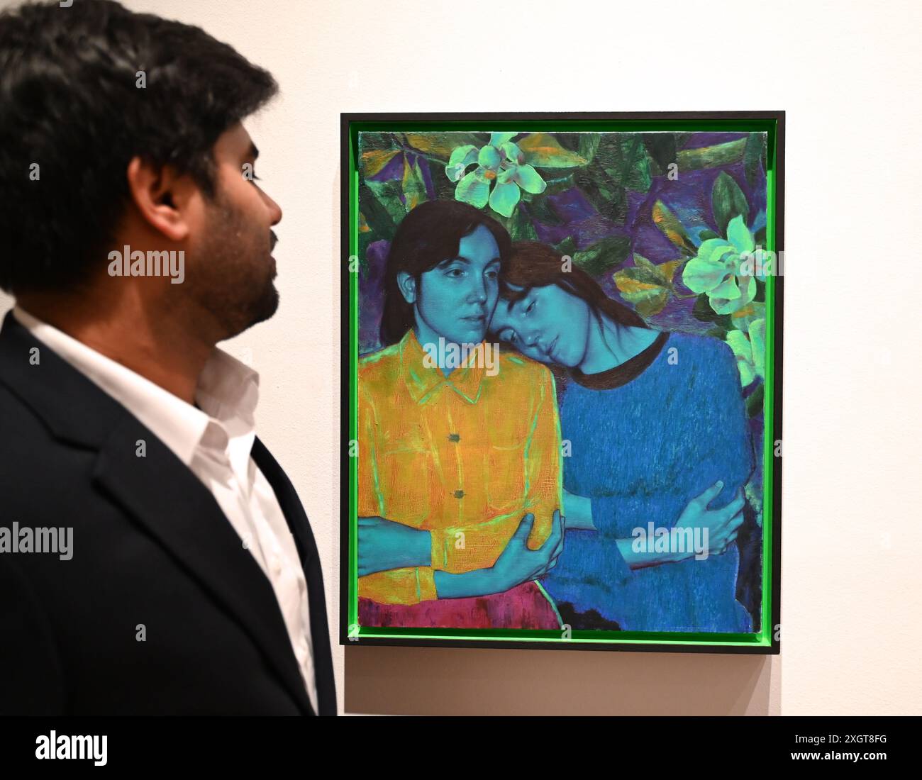 Antony Williams a annoncé comme gagnant du Herbert Smith Freehills Portrait Award 2024 le célèbre concours de peinture de la National Portrait Gallery revient pour sa quarante-deuxième année grâce au soutien du nouveau commanditaire principal, Herbert Smith Freehills. Rebecca Orcutt remporte le Young Artist Award pour son autoportrait Before It’s Ruined (or an Unalized Mean Side). L'exposition est gratuite du 11 juillet au 27 octobre 2024. Banque D'Images