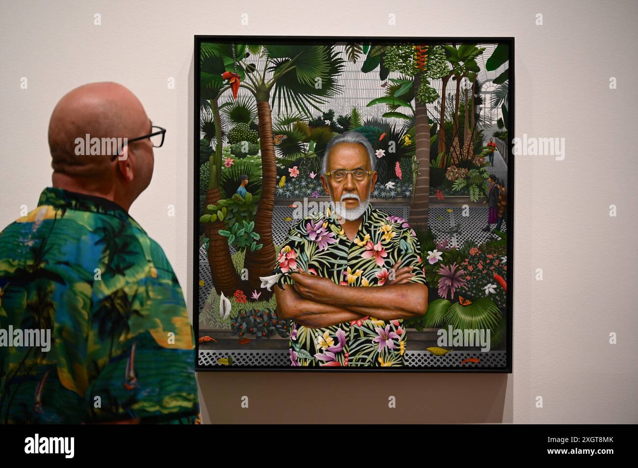 Antony Williams a annoncé comme gagnant du Herbert Smith Freehills Portrait Award 2024 le célèbre concours de peinture de la National Portrait Gallery revient pour sa quarante-deuxième année grâce au soutien du nouveau commanditaire principal, Herbert Smith Freehills. Rebecca Orcutt remporte le Young Artist Award pour son autoportrait Before It’s Ruined (or an Unalized Mean Side). L'exposition est gratuite du 11 juillet au 27 octobre 2024. Banque D'Images