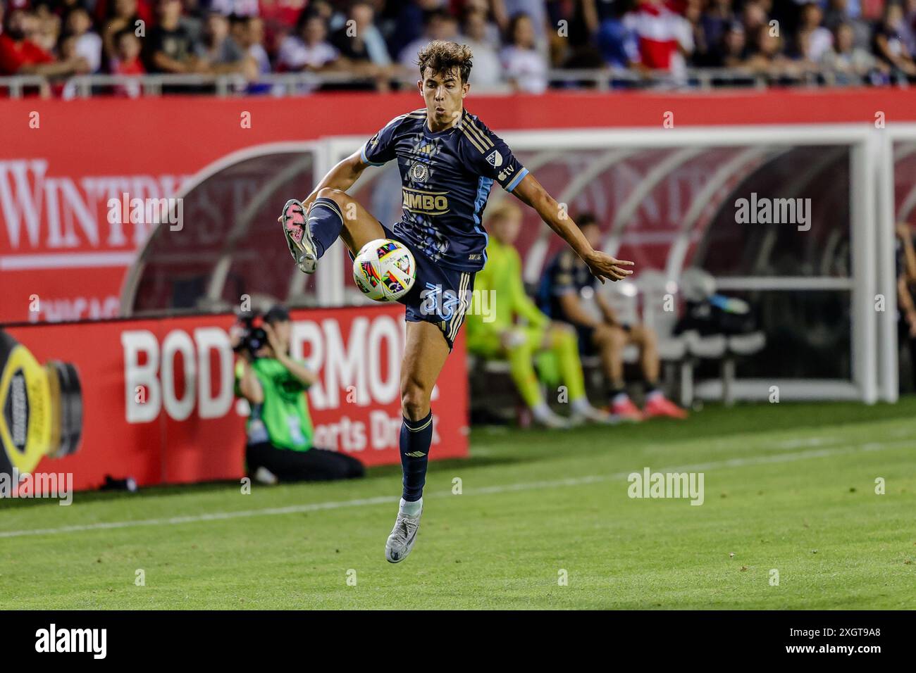 Philadelphia Union soccer à Chicago, il le 3 juillet 2024. Banque D'Images