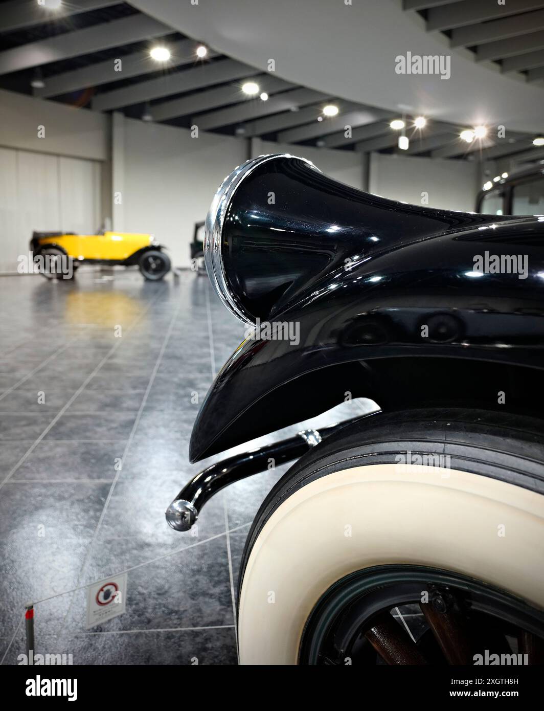 Japon, île de Honshu, Chubu, Aichi, Nagoya, le Toyota automobile Museum, collection du fondateur M. Toyoda. Banque D'Images