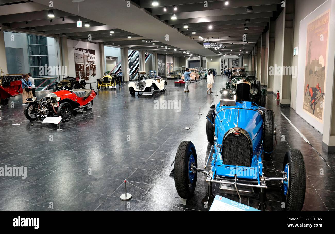 Japon, île de Honshu, Chubu, Aichi, Nagoya, le Toyota automobile Museum, collection du fondateur M. Toyoda. Banque D'Images