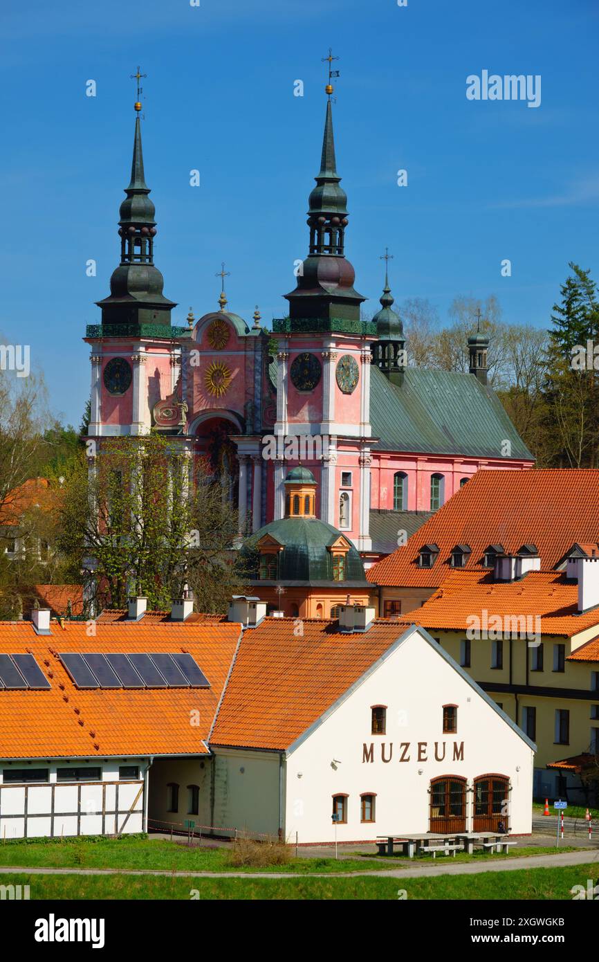 21 04 23 ; Sanctuaire marial Swieolipska basilique de la Visitation de la Bienheureuse Vierge Marie - le village de Swieta Lipka en Warmie et Mazury en Pô Banque D'Images