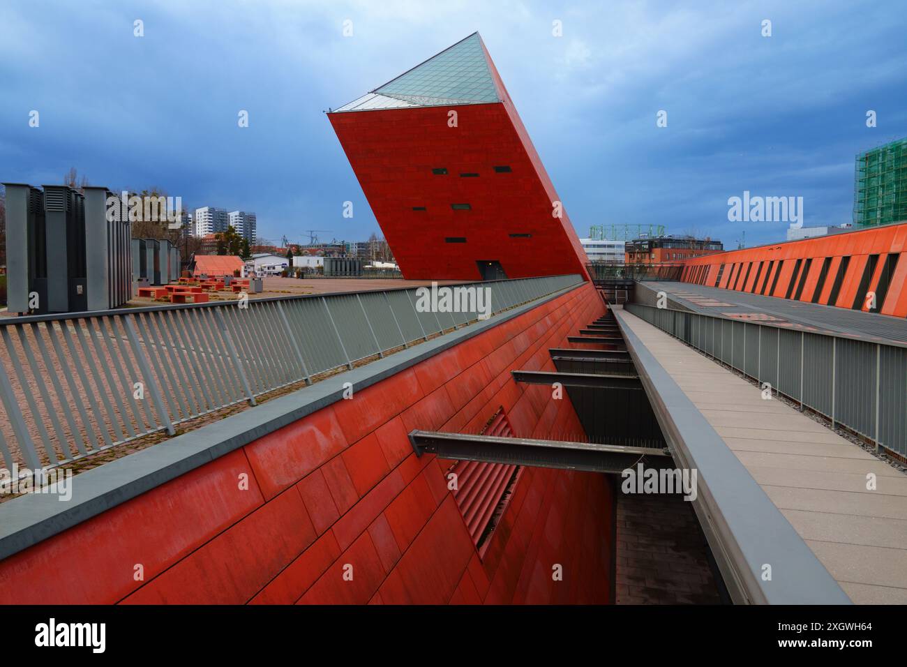 2023-03-14 Musée de la seconde Guerre mondiale à Gdansk, Pologne. Banque D'Images