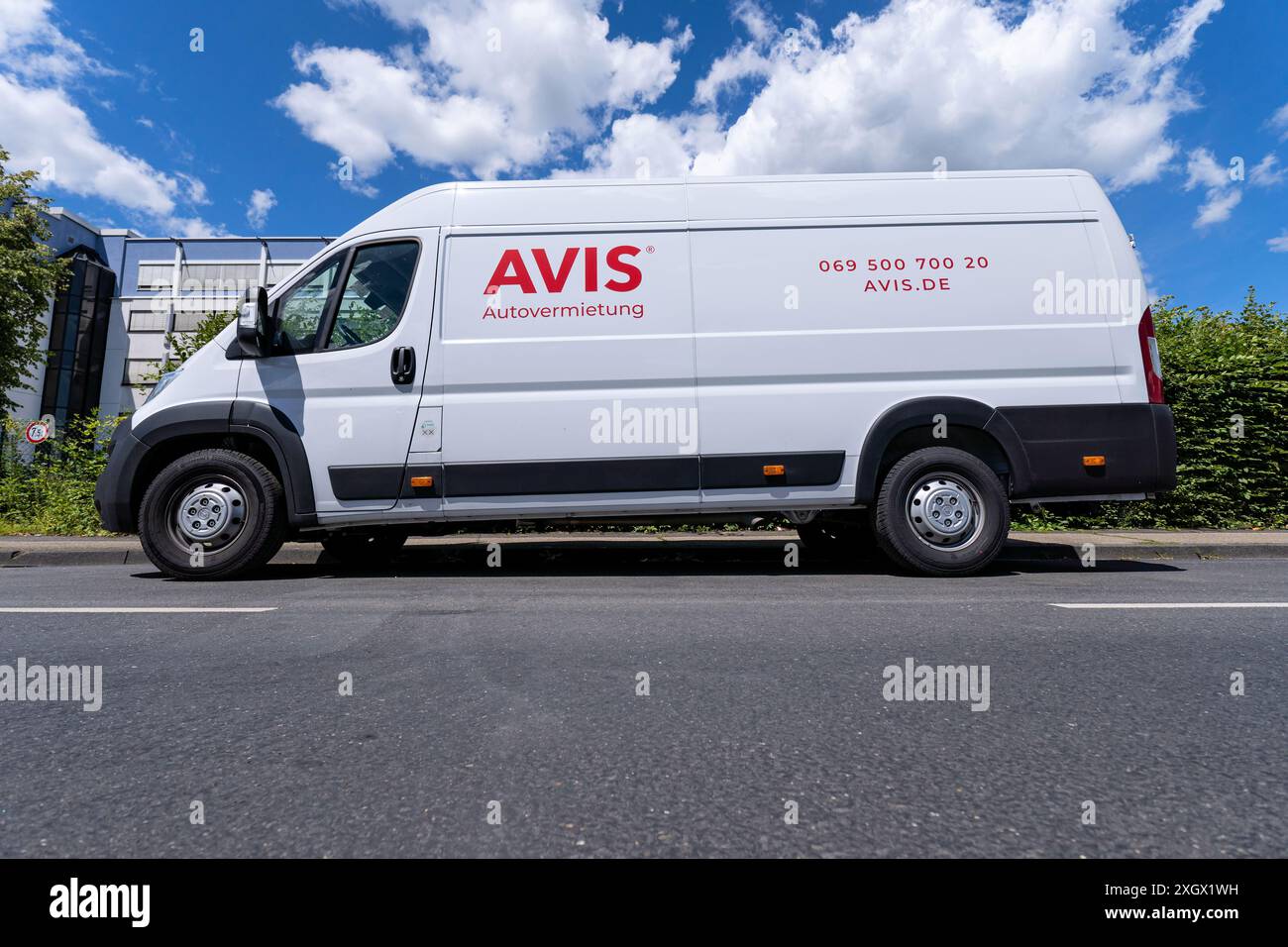 Avis Opel Movano fourgonnette de location Banque D'Images