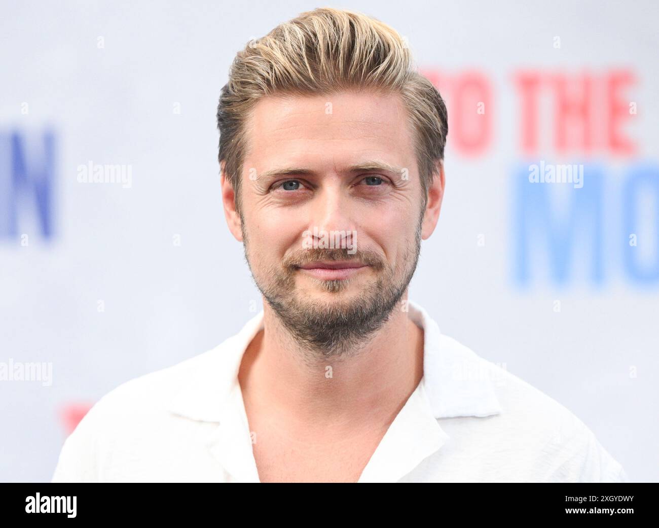 Berlin, Allemagne. 10 juillet 2024. Jörn Schlönvoigt assiste à la première allemande du film 'To the Moon' au cinéma Zoo Palast. Crédit : Jens Kalaene/dpa/Alamy Live News Banque D'Images