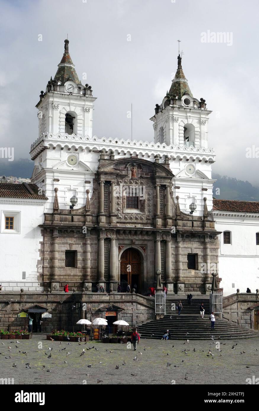 Quito, République de l'Équateur, Amérique du Sud Banque D'Images