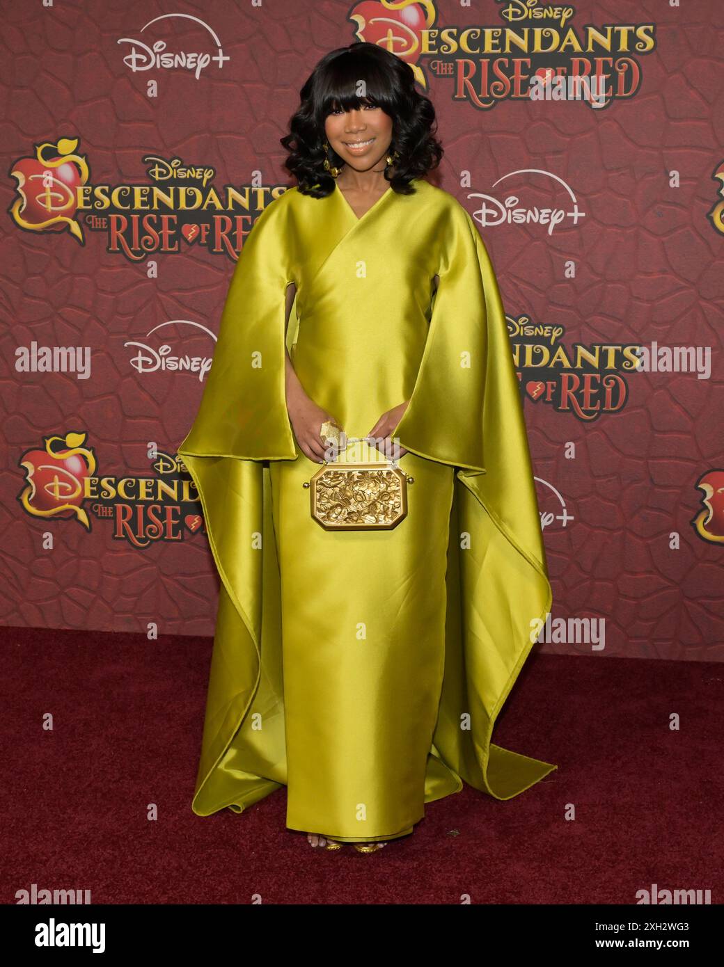 10 juillet 2024, Burbank, Californie, États-Unis : le brandy assiste à la première Disney plus DE ''descendants : Rise of the Red'' (crédit image : © Billy Bennight/ZUMA Press Wire) USAGE ÉDITORIAL SEULEMENT! Non destiné à UN USAGE commercial ! Banque D'Images