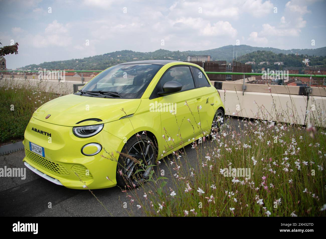 Torino, Italie. 10 juillet 2024. Pendant la répétition de l'événement Fiat 125 anniversaire à Turin, Italie - mercredi 10 juillet 2024 - Motors - ( photo Alberto Gandolfo/LaPresse ) crédit : LaPresse/Alamy Live News Banque D'Images