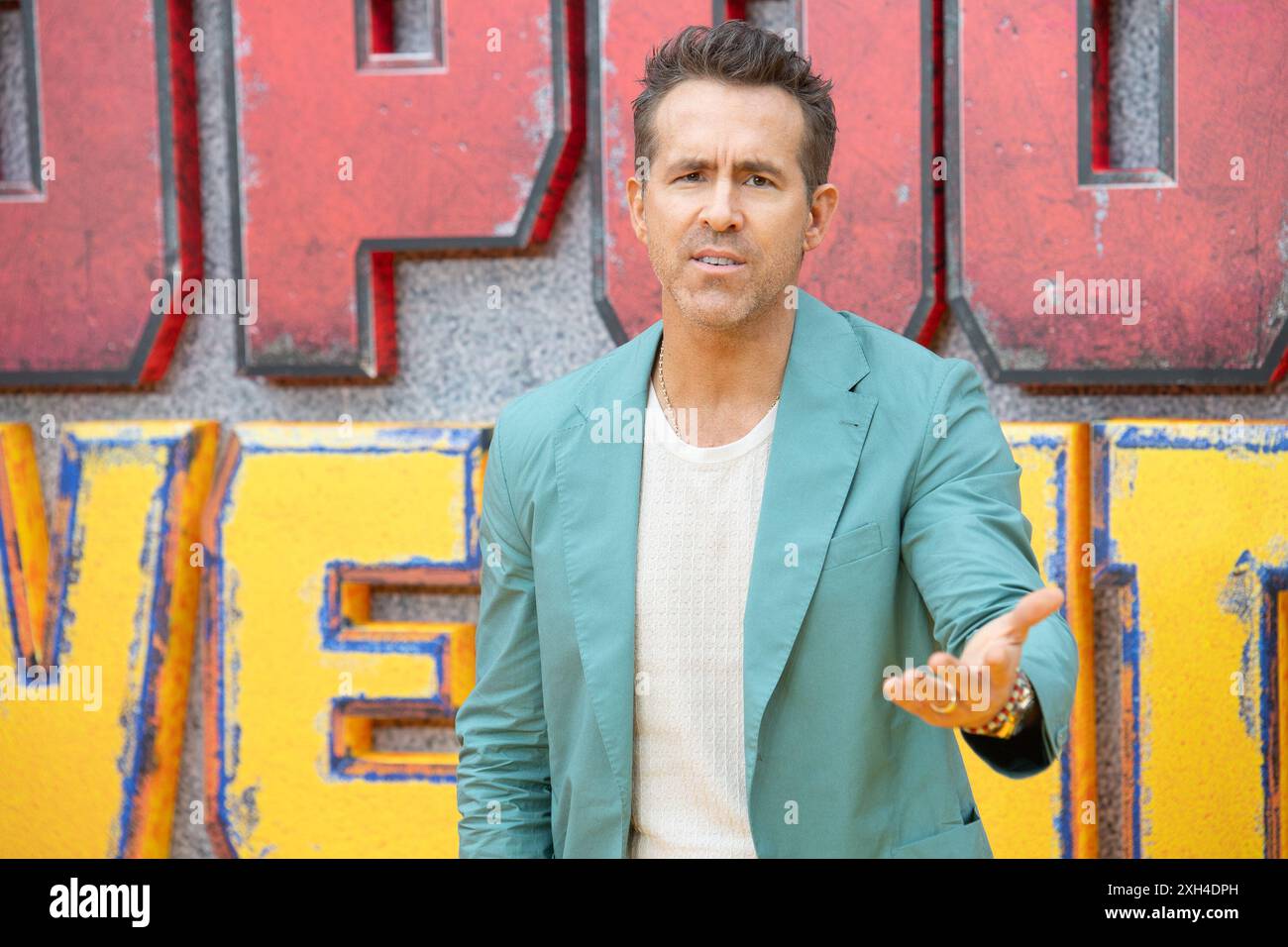 Londres, Royaume-Uni. 11 juillet 2024. Sur la photo : Ryan Reynolds assiste à l'événement britannique Sneak Peek de 'Deadpool & Wolverine' à Hammersmith Eventim Apollo. Crédit : Justin Ng/Alamy Live News Banque D'Images