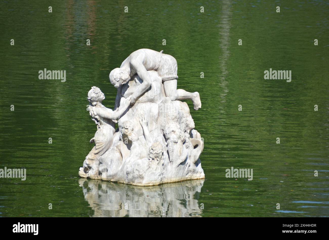 Parc municipal Quinta da Boa Vista. Site historique où vivait la famille royale au XIXe siècle Banque D'Images