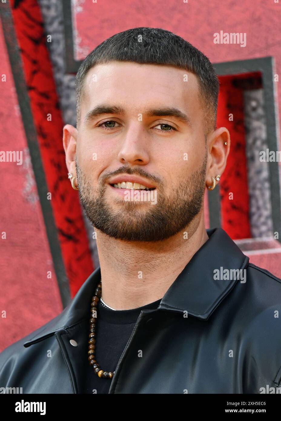 LONDRES, ANGLETERRE - 11 JUILLET 2024 : Zac Noble assiste à l'avant-première britannique de 'Deadpool & Wolverine' à Eventim Apollo, Hammersmith, le 11 juillet 2024 à Londres, Angleterre. ( Credit : Voir Li/Picture Capital/Alamy Live News Banque D'Images