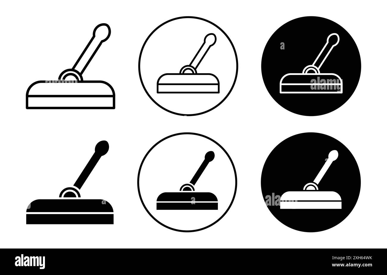 icône de levier Illustration de Vecteur