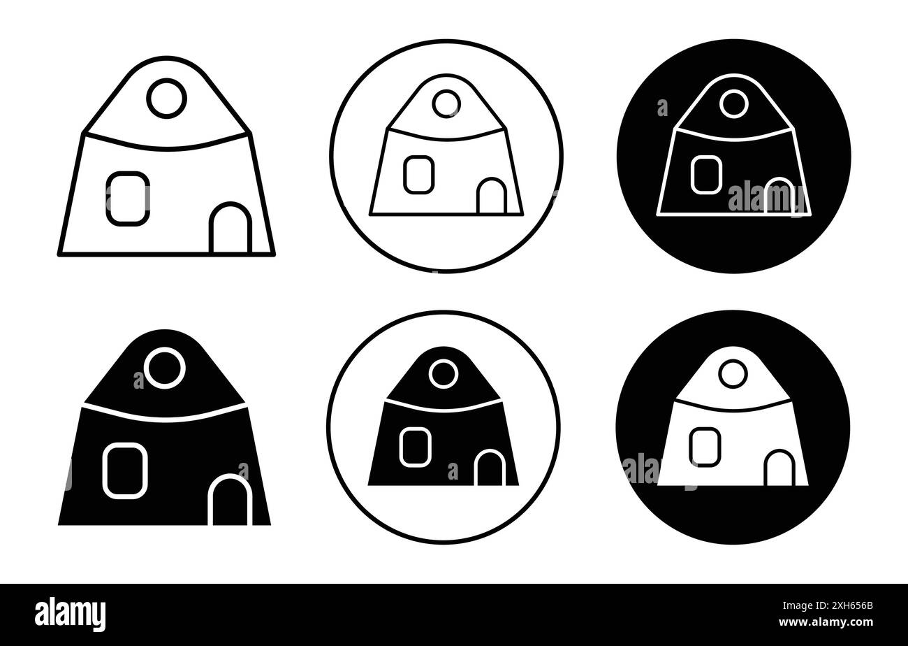 Icône de Gut boue symbole vecteur ou collection d'ensemble de signes dans un contour noir et blanc Illustration de Vecteur Icône de Gut boue symbole vecteur ou collection d'ensemble de signes dans un contour noir et blanc Illustration de Vecteur