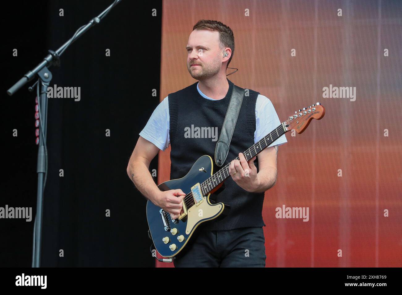 Glasgow, Royaume-Uni. 12 juillet 2024. Le groupe Picture This joue à TRNSMT le premier jour du festival de musique annuel, qui se tient à Glasgow Green, près du centre-ville de Glasgow, en Écosse, au Royaume-Uni. Crédit : Findlay/Alamy Live News Banque D'Images