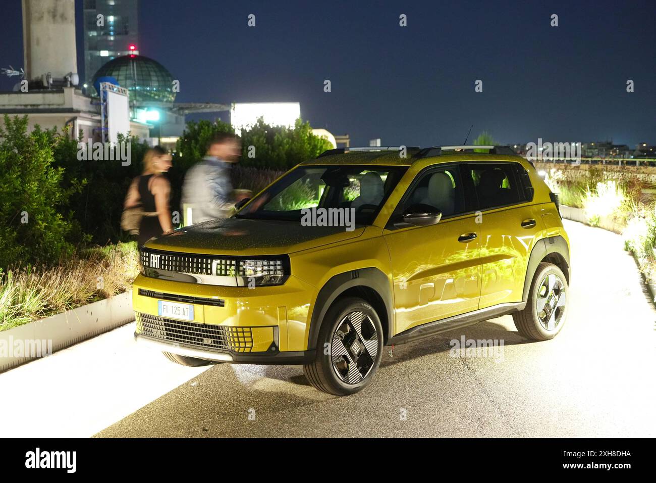 Turin, Italie - 11 juillet 2024 première présentation publique de la nouvelle Fiat Grande Panda 2024 Banque D'Images