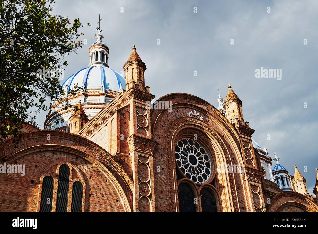 Cathédrale de l'Immaculée conception, Cuenca, Équateur, Amérique du Sud Banque D'Images