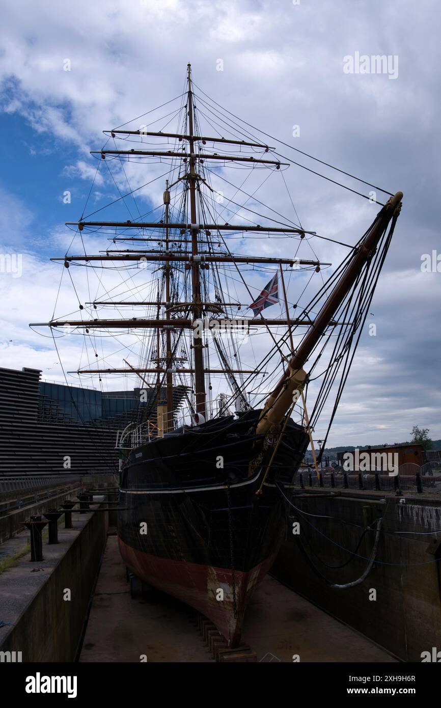 Navire RRS Discovery à Dundee, en Écosse Banque D'Images