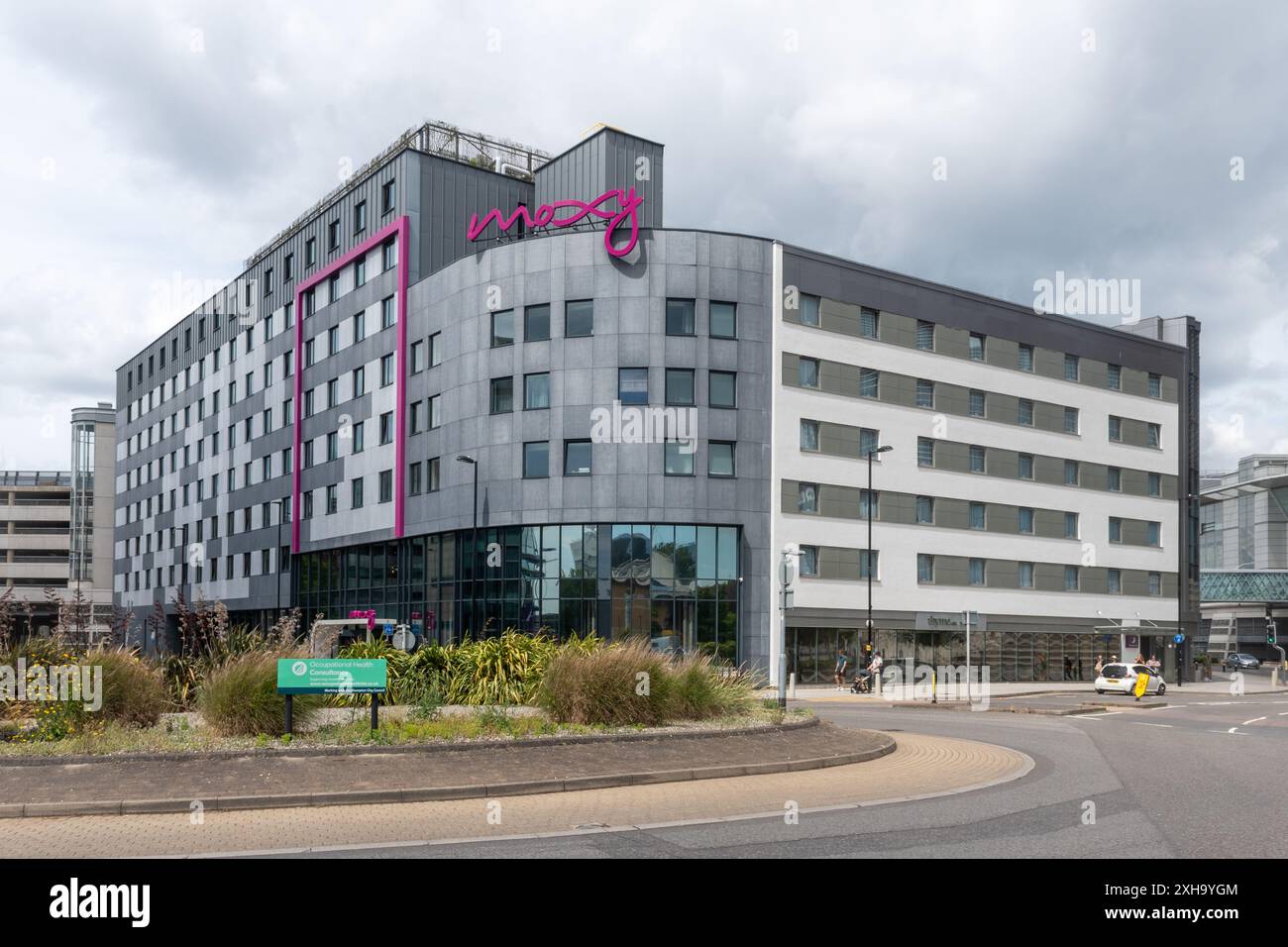 Hôtel Moxy à Southampton City, Hampshire, Angleterre, Royaume-Uni Banque D'Images Hôtel Moxy à Southampton City, Hampshire, Angleterre, Royaume-Uni Banque D'Images