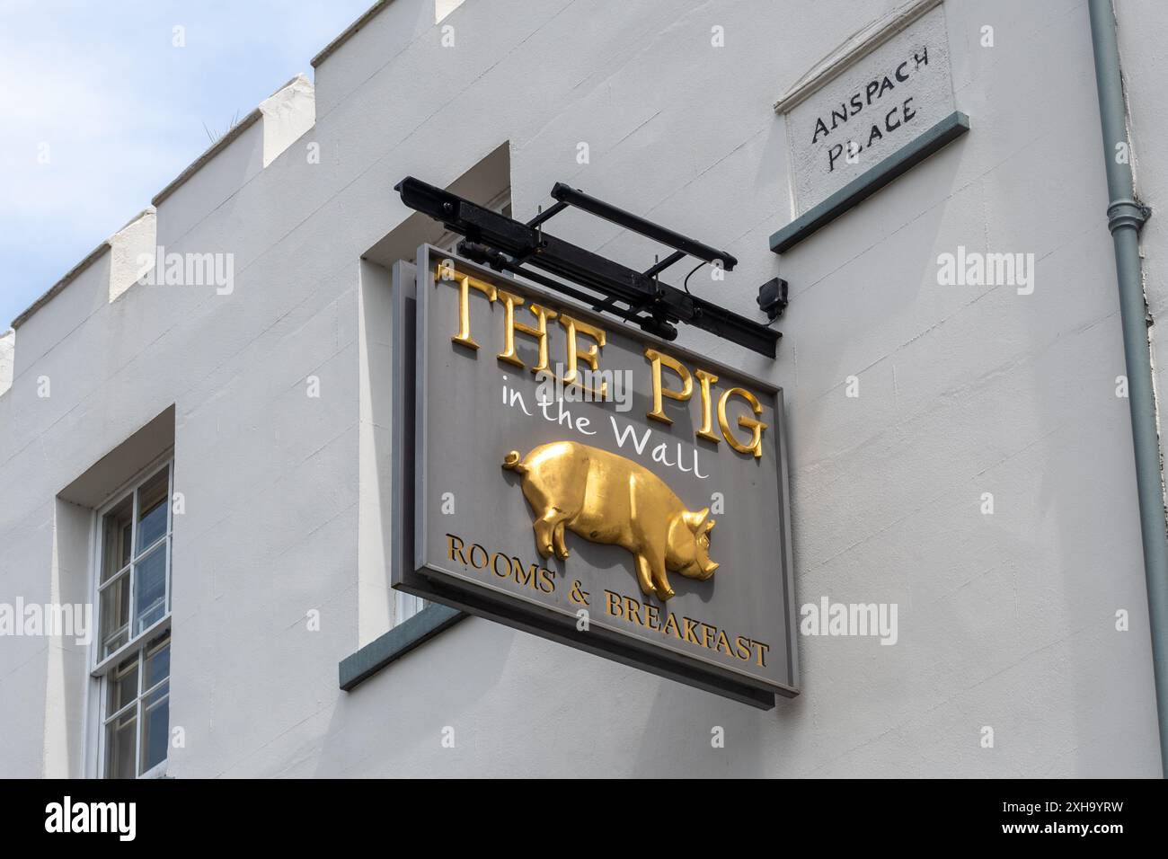 Le Pig in the Wall hôtel boutique à Southampton dans les remparts médiévaux de la vieille ville, Hampshire, Angleterre, Royaume-Uni Banque D'Images