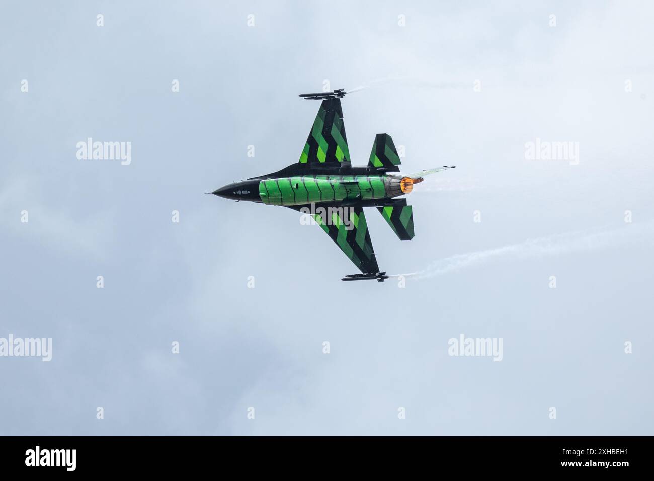 Force aérienne belge - F-16AM Fighting Falcon, aéroporté au Royal International Air Tattoo 2023. Banque D'Images