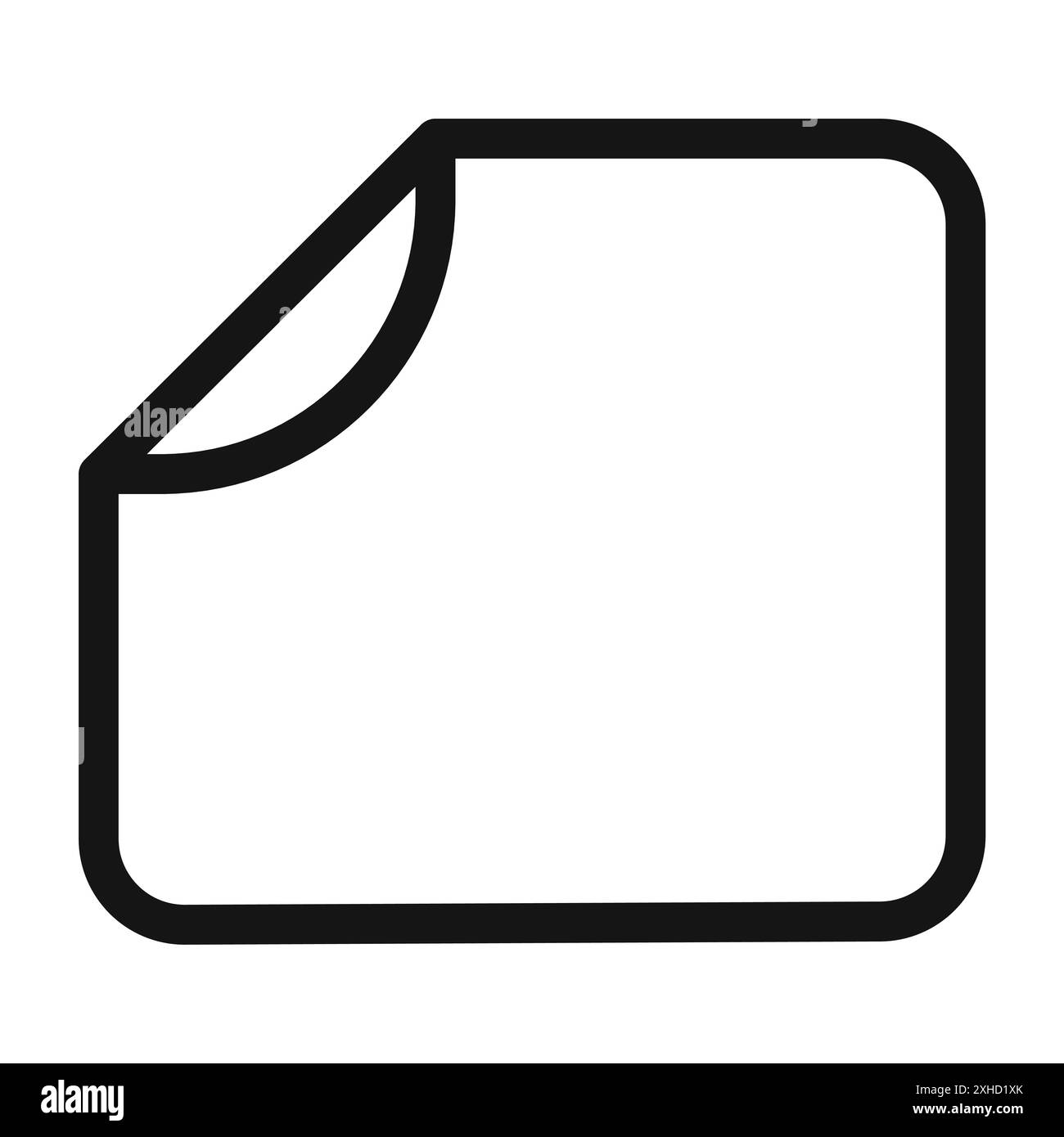 Icône d'autocollant symbole vectoriel ou collection d'ensemble d'enseignes dans un contour noir et blanc Illustration de Vecteur