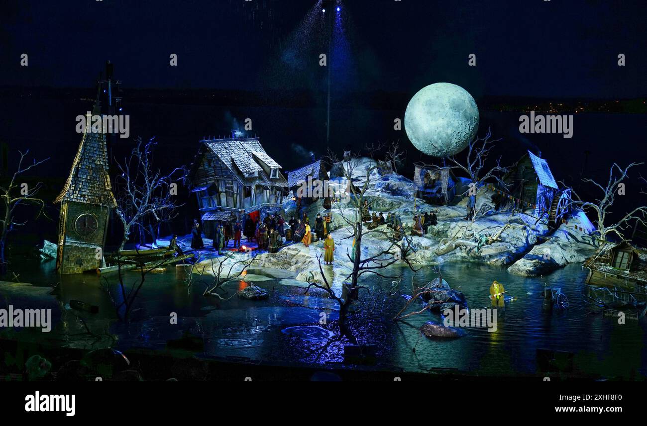 Bregenzer Festspiele 2024, Der Freischütz auf der Seebühne *** Bregenz ...